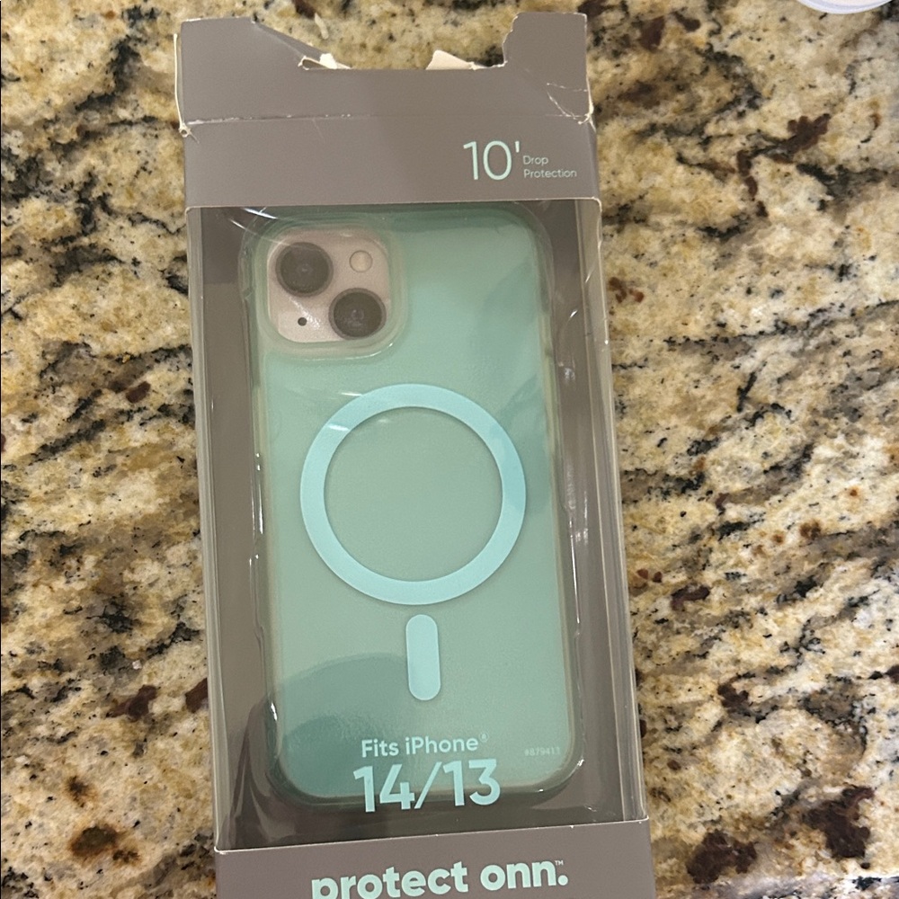 On Running Aqua iPhone 14/13 Case. FREE W/Purchase
